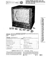 PHILCO 50T1406 SAMS Photofact®