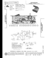 WESTINGHOUSE H109AC1B SAMS Photofact®