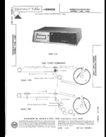 MORSE/ELECTROPHONIC T450 SAMS Photofact®