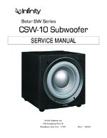 Infinity CSW10 OEM Service