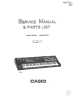 CASIO CZ1 OEM Service