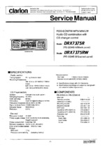 CLARION PE-2234E-B/G OEM Service