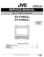 JVC DTV100CGE OEM Service