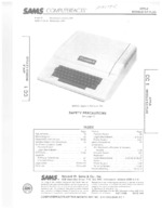 APPLE II PLUS SAMS Photofact®