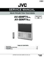 JVC 56WP74 OEM Service