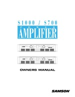 Samson S1000 OEM Owners