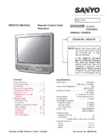 Sanyo DS32225 OEM Service