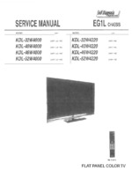 SONY KDL-52W4220 OEM Service