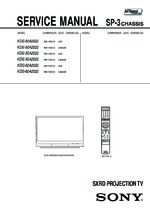 Sony KDS55A2020 OEM Service