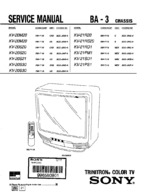 Sony KV20S30 OEM Service