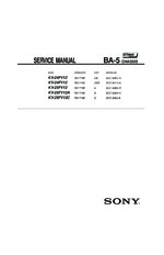 Sony SCCS40CA OEM Service