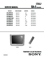 Sony KV29FV16 OEM Service