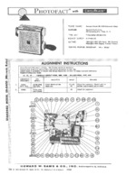 STANDARD RADIO SRG430 SAMS Photofact®