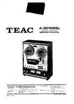 Teac A-6010GSL OEM Service