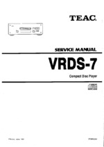 Teac VRDS-7 OEM Service