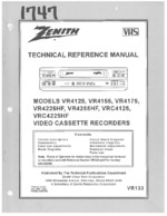 ZENITH VRC4125 OEM Service