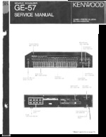 KENWOOD GE57 OEM Service