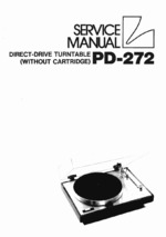 Luxman pd272 OEM Service